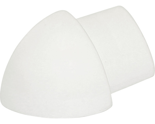 Hoekstuk Dural Durondell Aluminium DRAC 830-Y Wit 8 mm