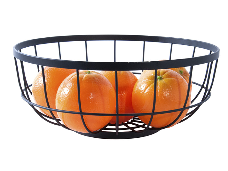 Fruit Basket Open Grid PT3018BK Black