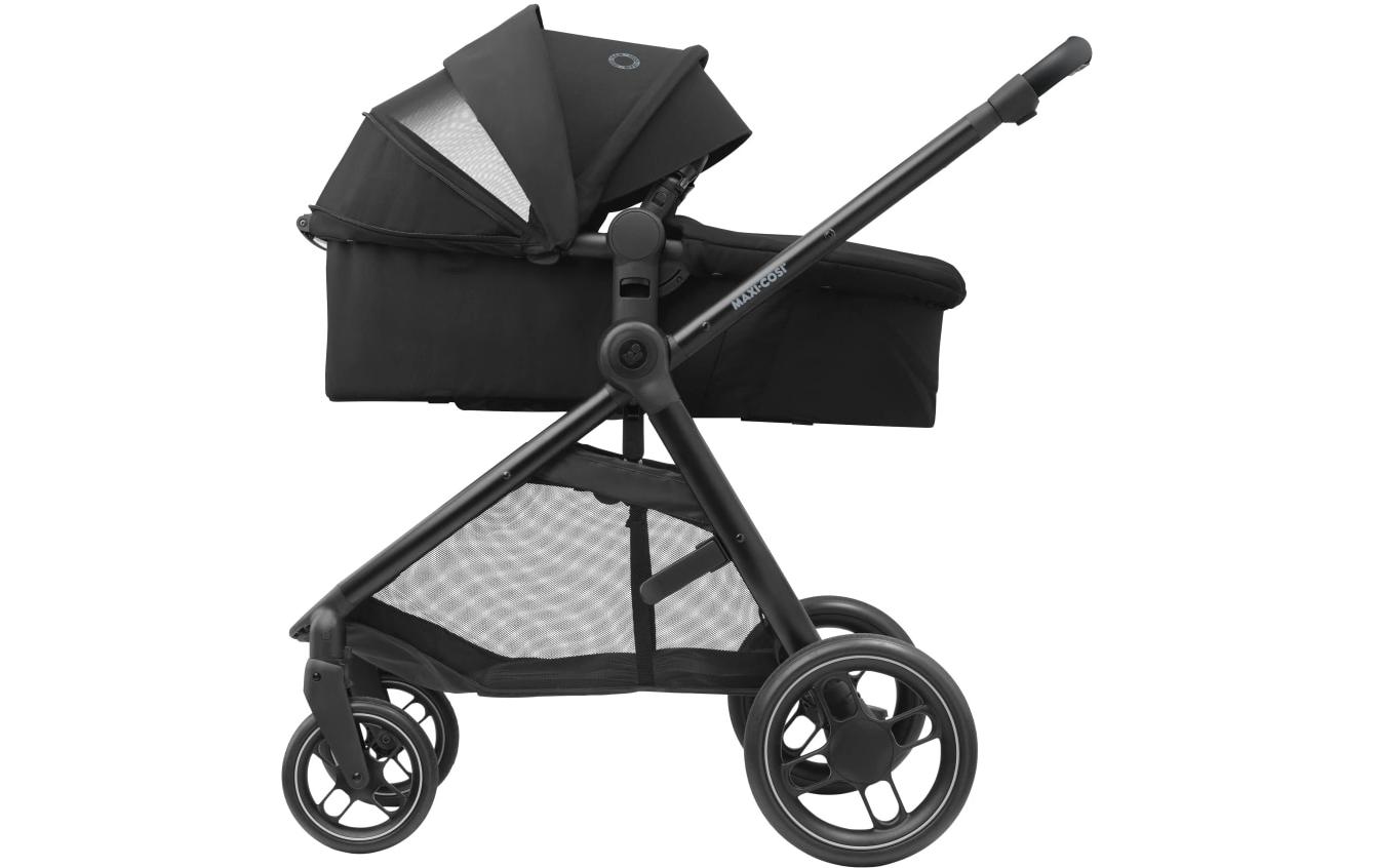 Kinderwagen Zelia 3 Essential Black<br>Praktischer 2-in-1-Kinderwagen mit Sportwagenaufsatz