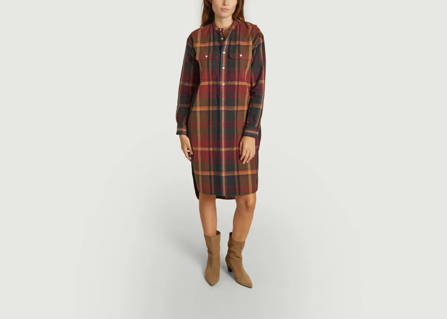 Robe chemise à carreaux Polo Ralph Lauren
