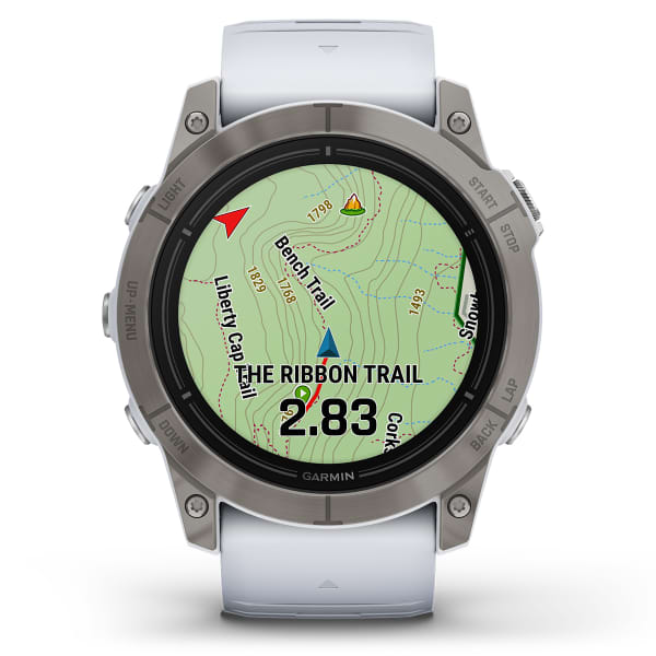Montre cardio GPS GARMIN EPIX PRO (G2) 51MM SAPPHIRE SAPPHIRE/TITANE WHITE
