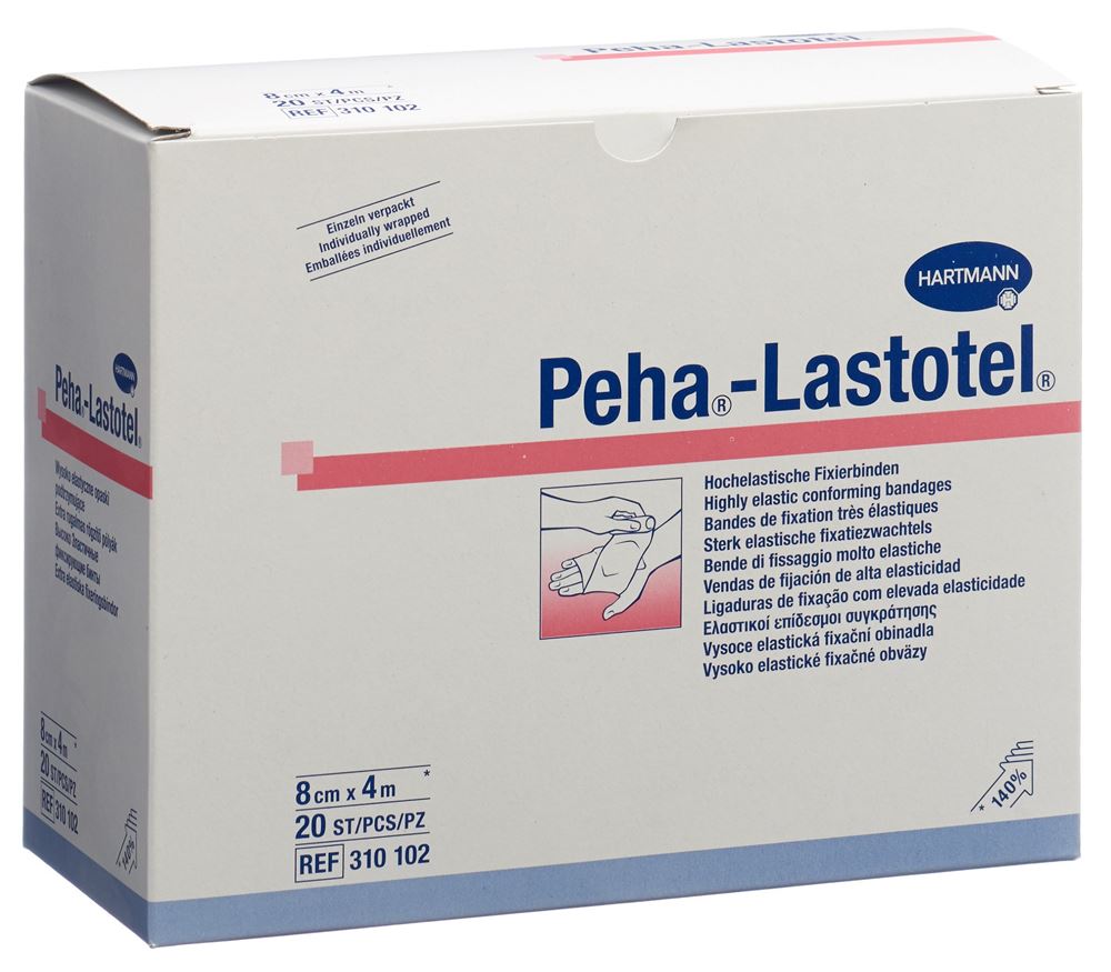 Peha Fixierbinden 8cmx4m 20 Stk