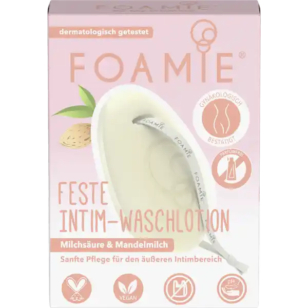 Feste Intim-Waschlotion mit Milchsäure und Mandelmilch