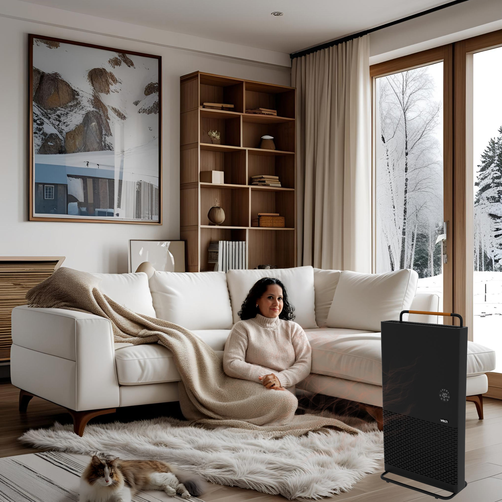 Fullcomfort I-red Premium Convectorkachel - 2200 watt