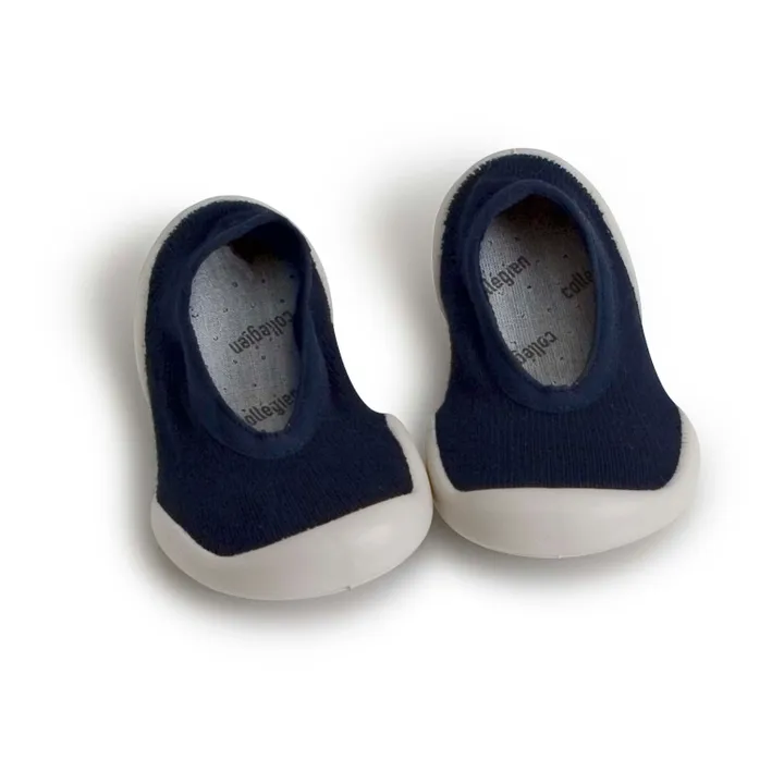 Collégien Chaussons Bleu Nuit | Bleu marine