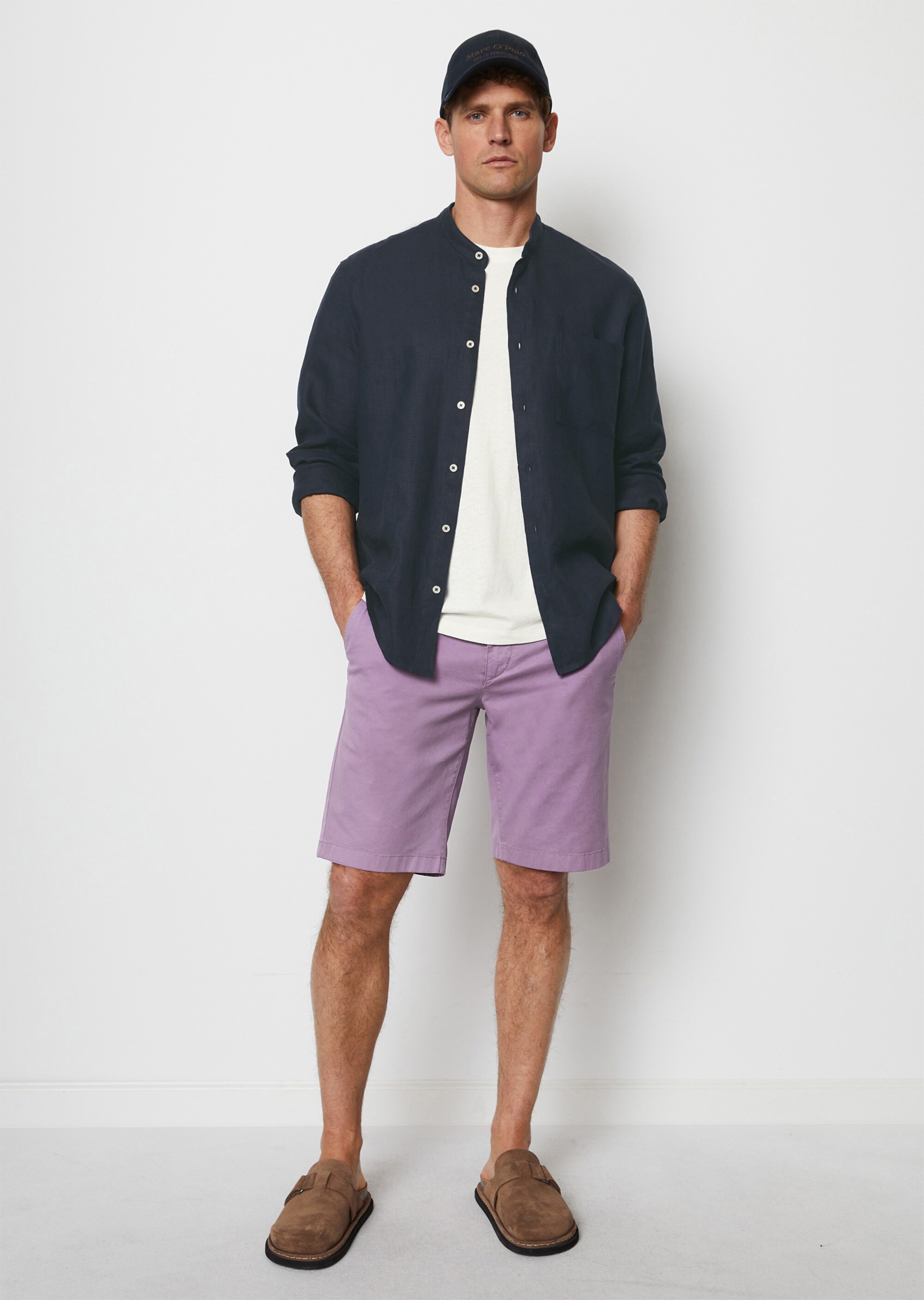 Shorts Modell RESO regular aus Bio-Baumwoll-Mix