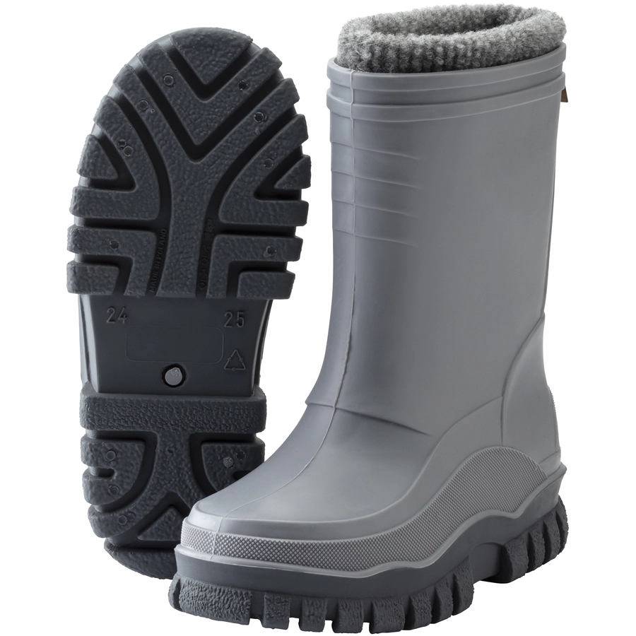 Sterntaler Gummistiefel gefüttert mittelgrau