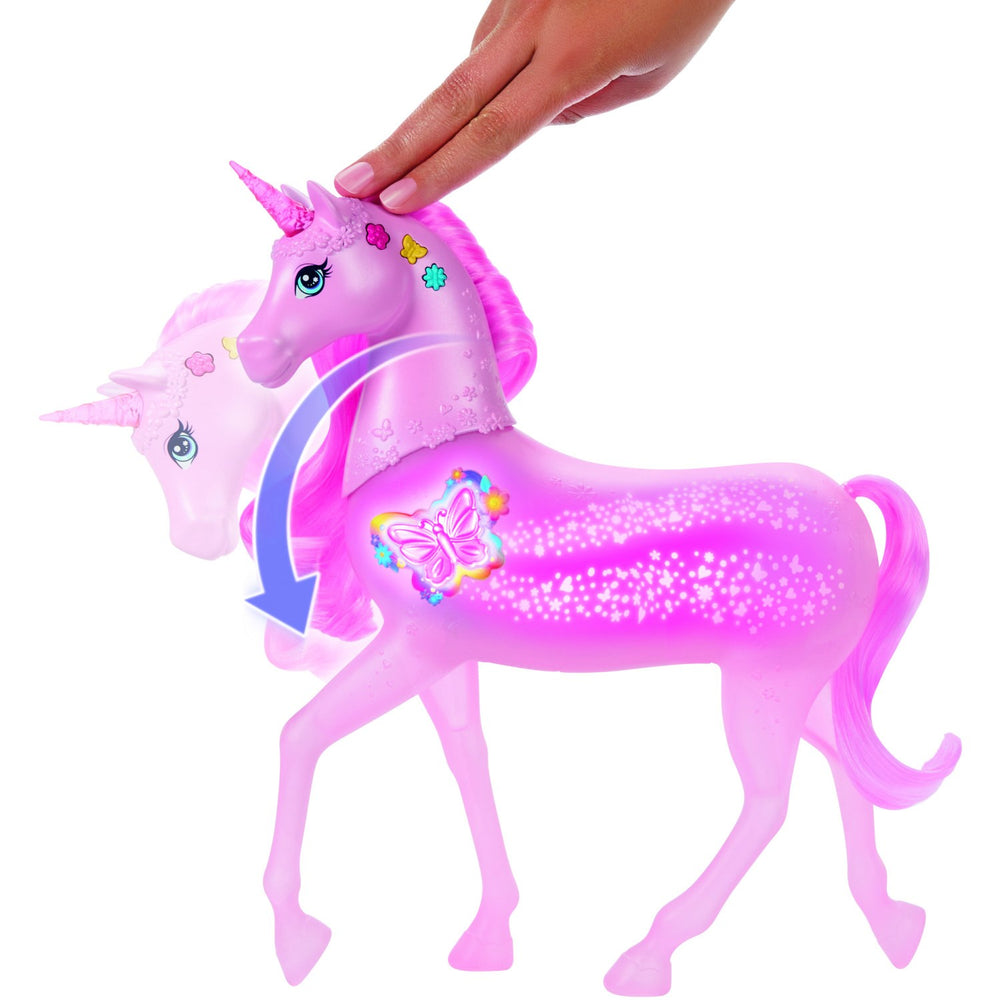Køb Barbie® Enhjørning Med Lys Og Lyde