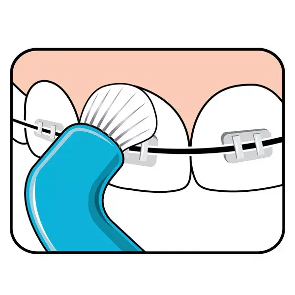 Escova de dentes compacta TePe Tuft