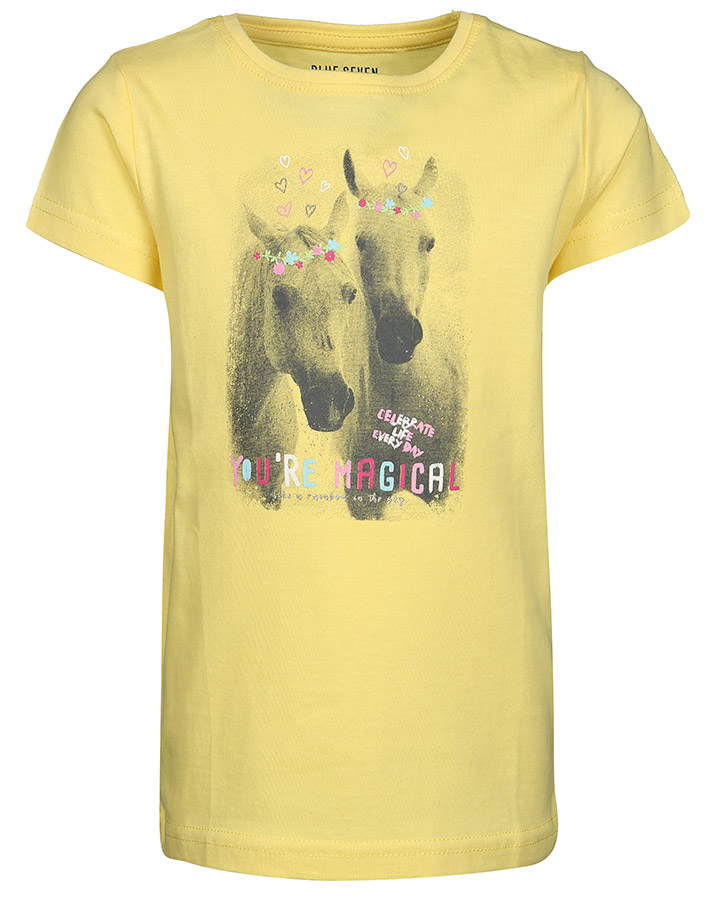 T-Shirt MAGICAL in hellgelb