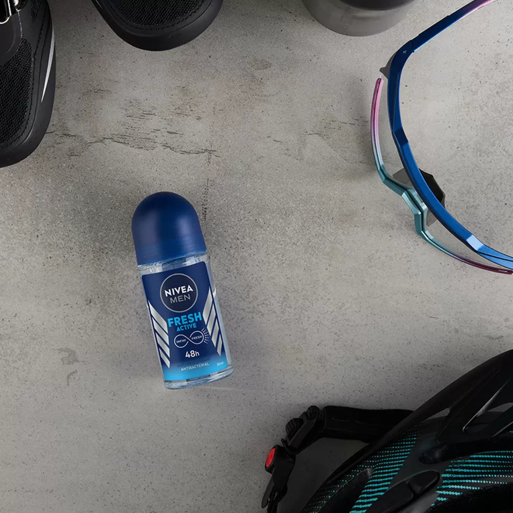 Nivea Men Fresh Active Deo Roll On - 50 ml.