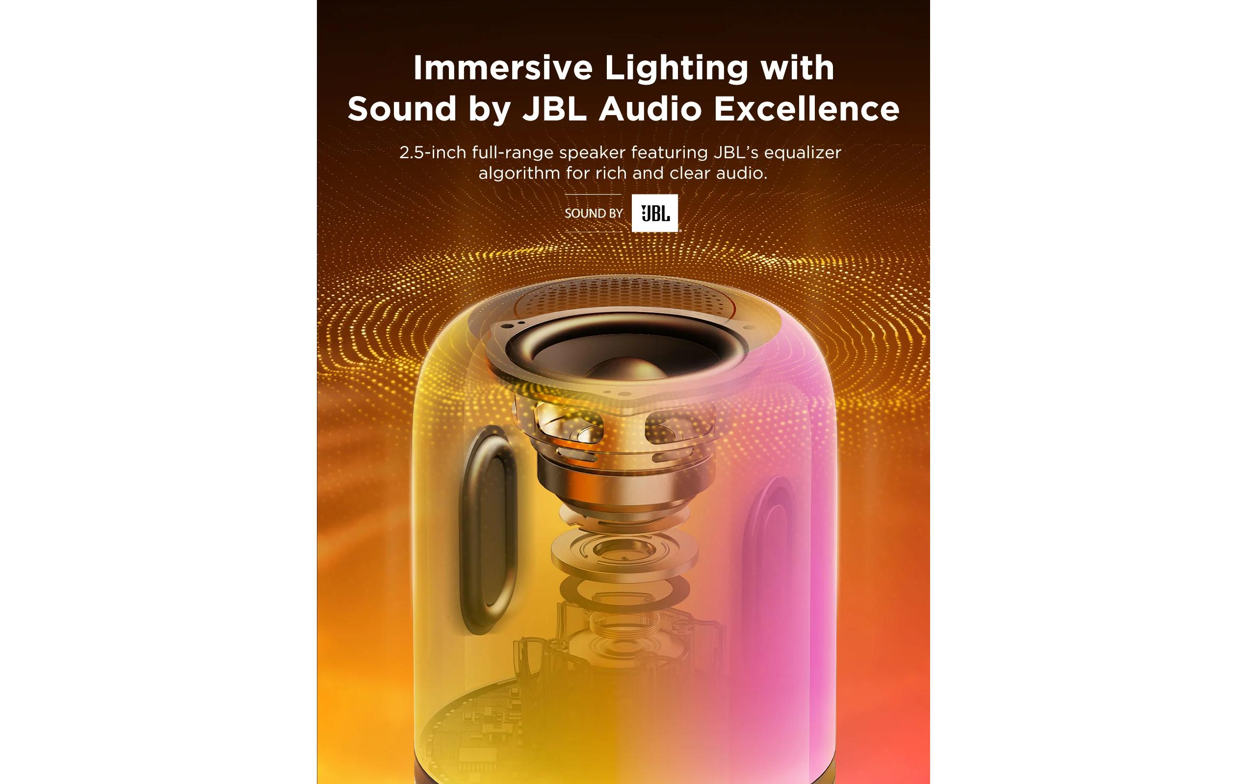Table Lamp 2 Pro x Sound by JBL<br>Für eindringliche audiovisuelle Erlebnisse