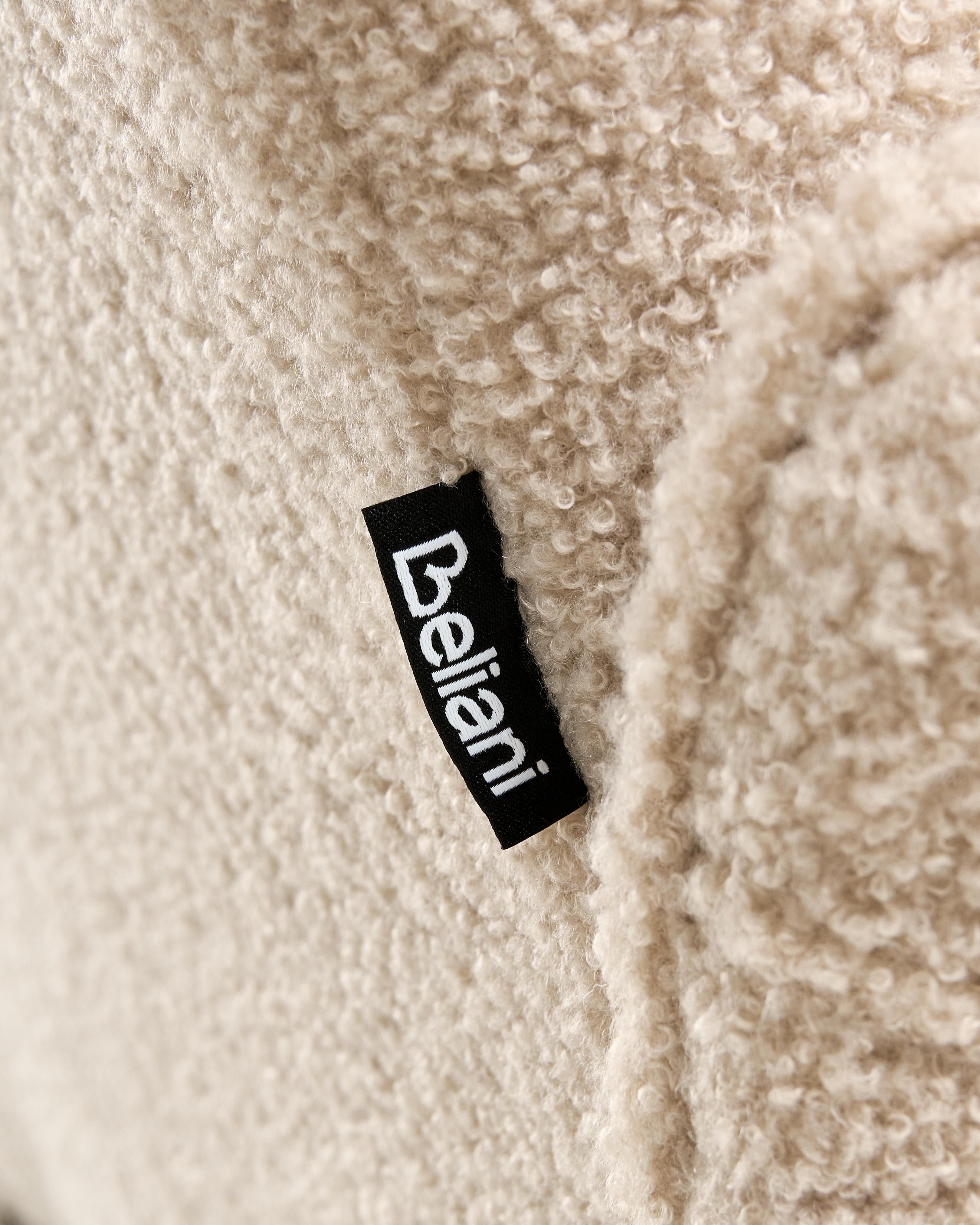 Relaxfauteuil JAPET Bouclé Beige