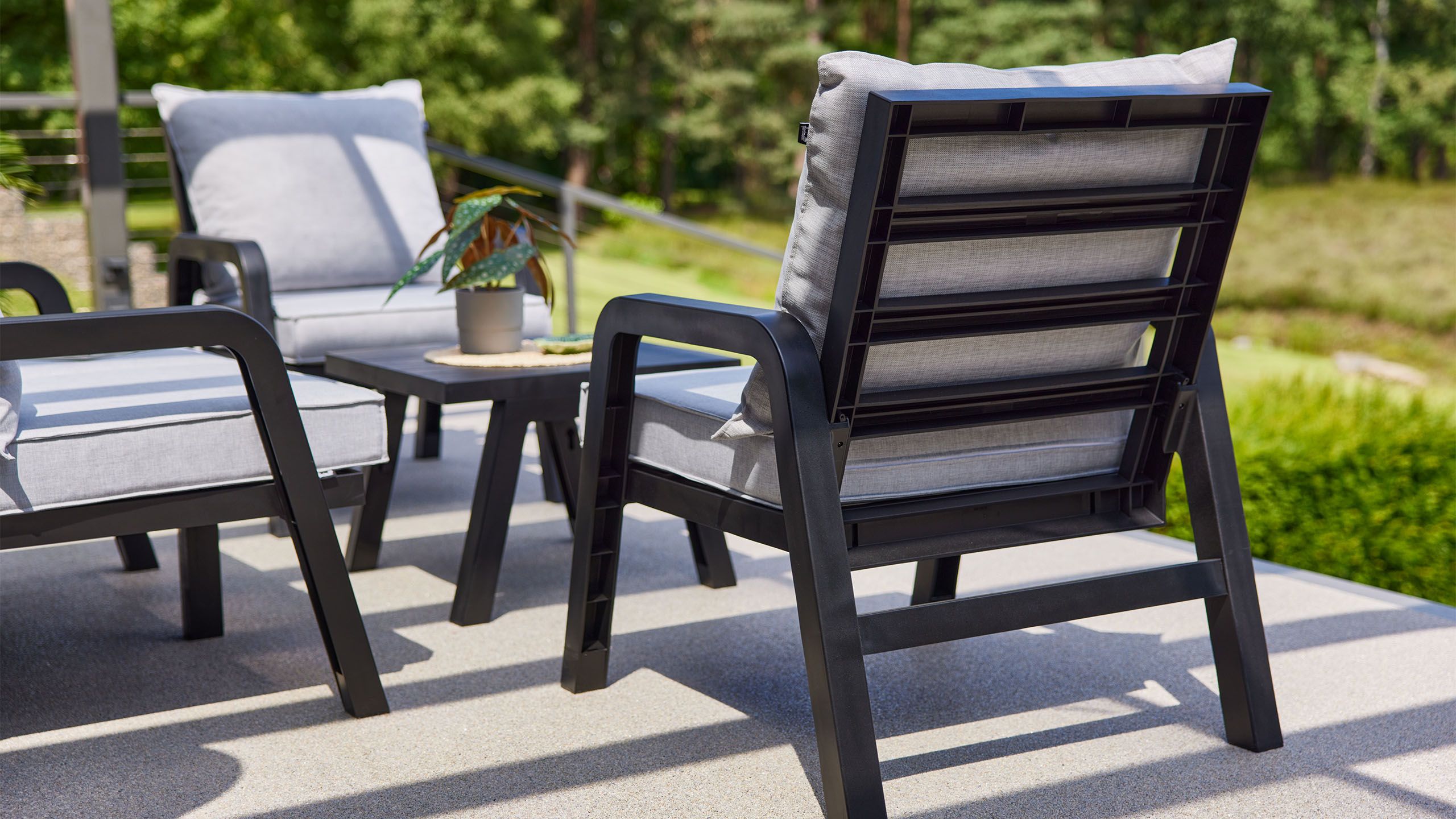 Loungeset 23.714.755 Ibiza B71 x D84 x H93 cm