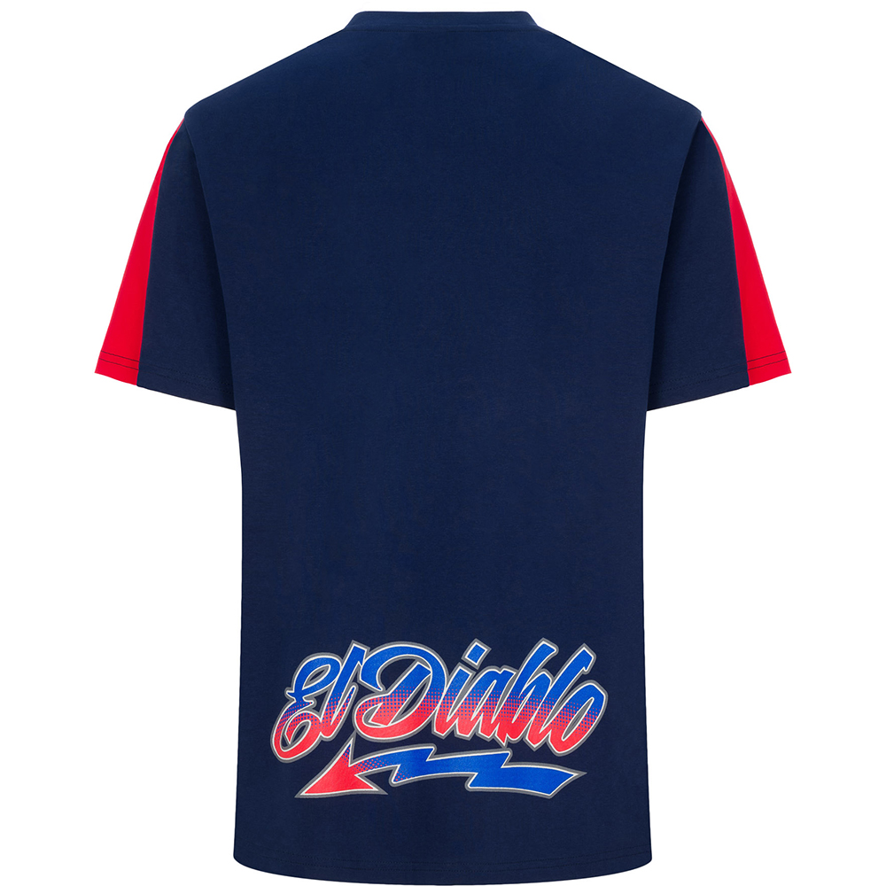 Fabio Quartararo - T-shirt 20 - 2021 Bleu / Rouge
