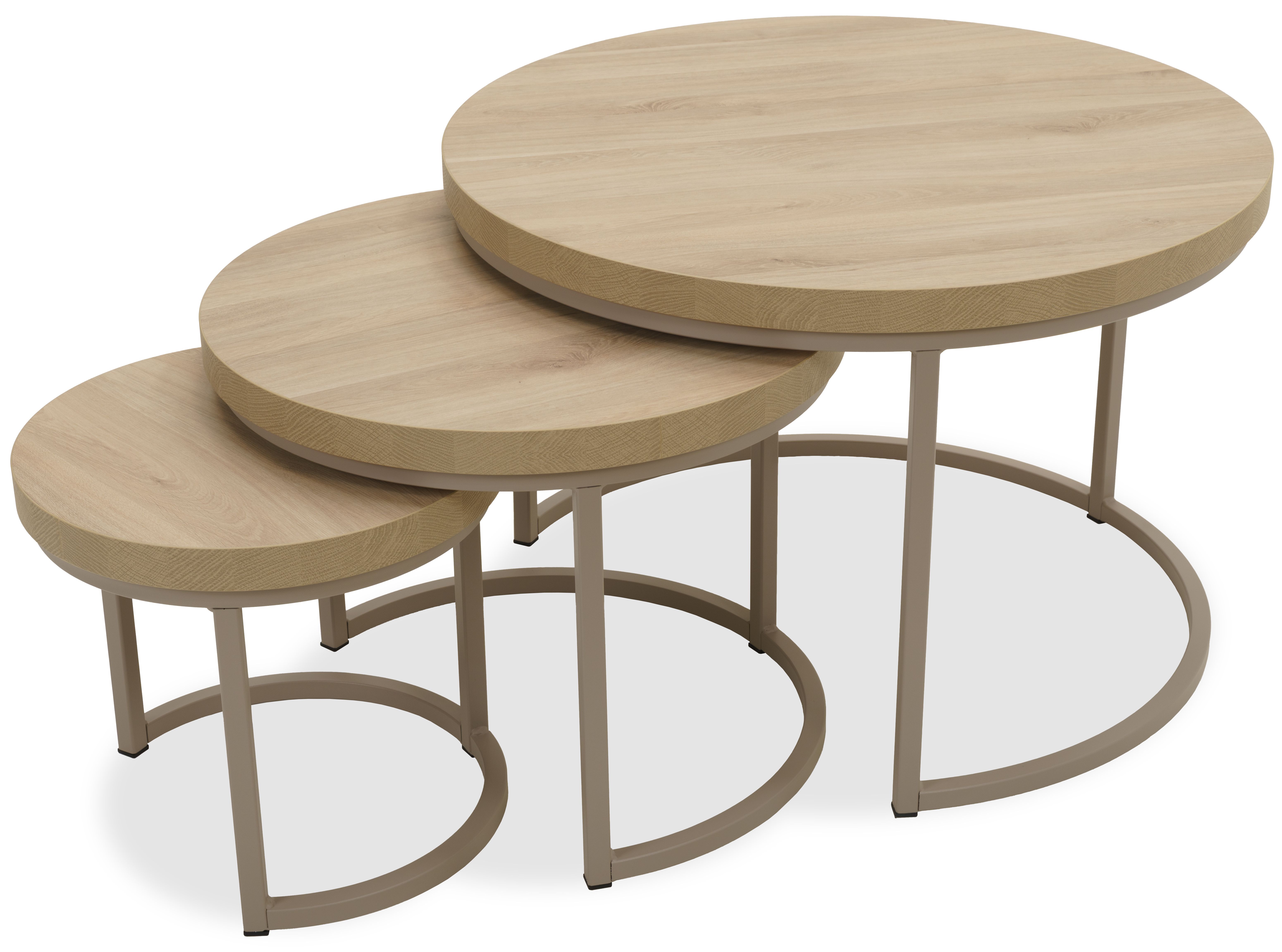 Salontafelset Hugo ⌀75  x H51 cm