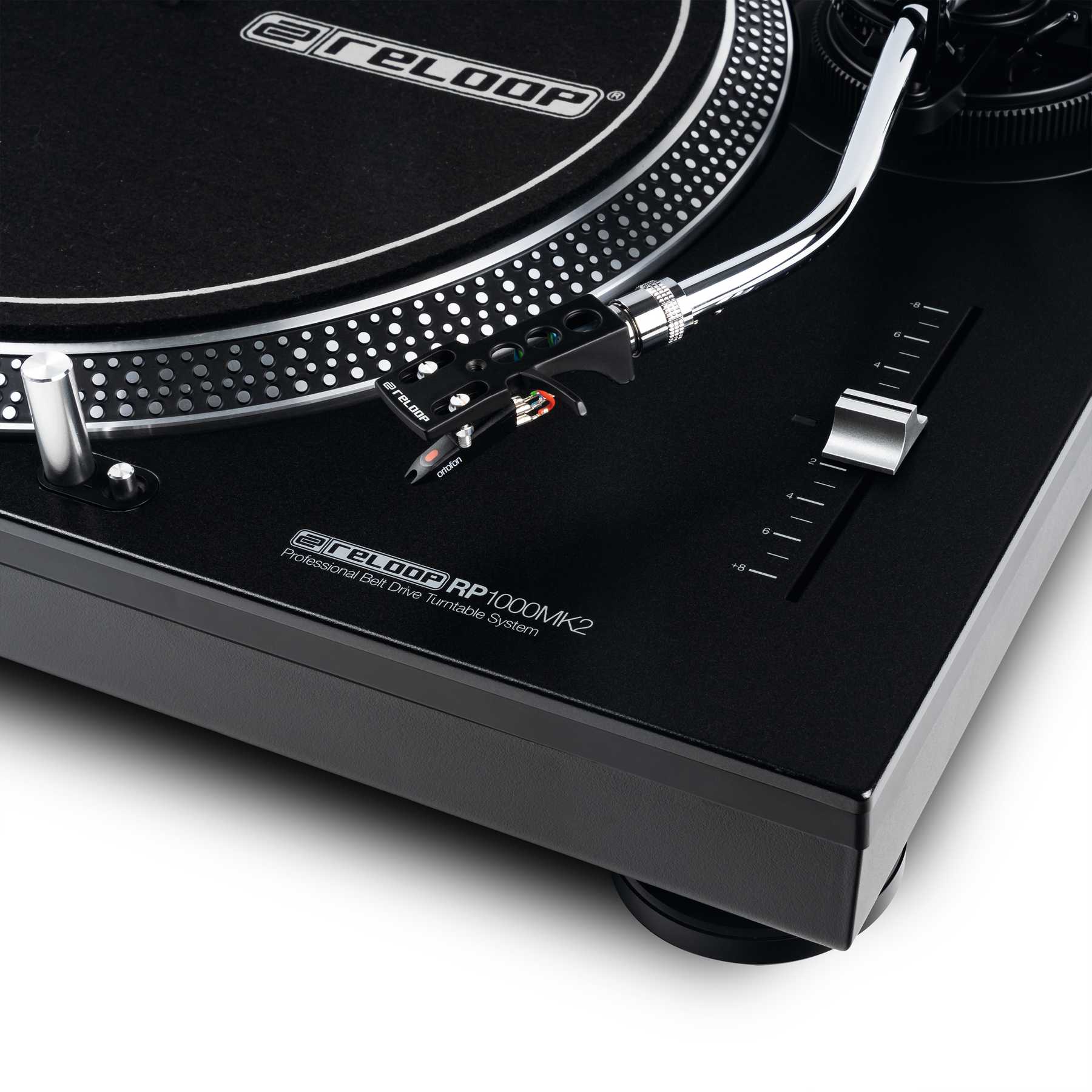 Reloop RP-1000 MK2 belt drive draaitafel