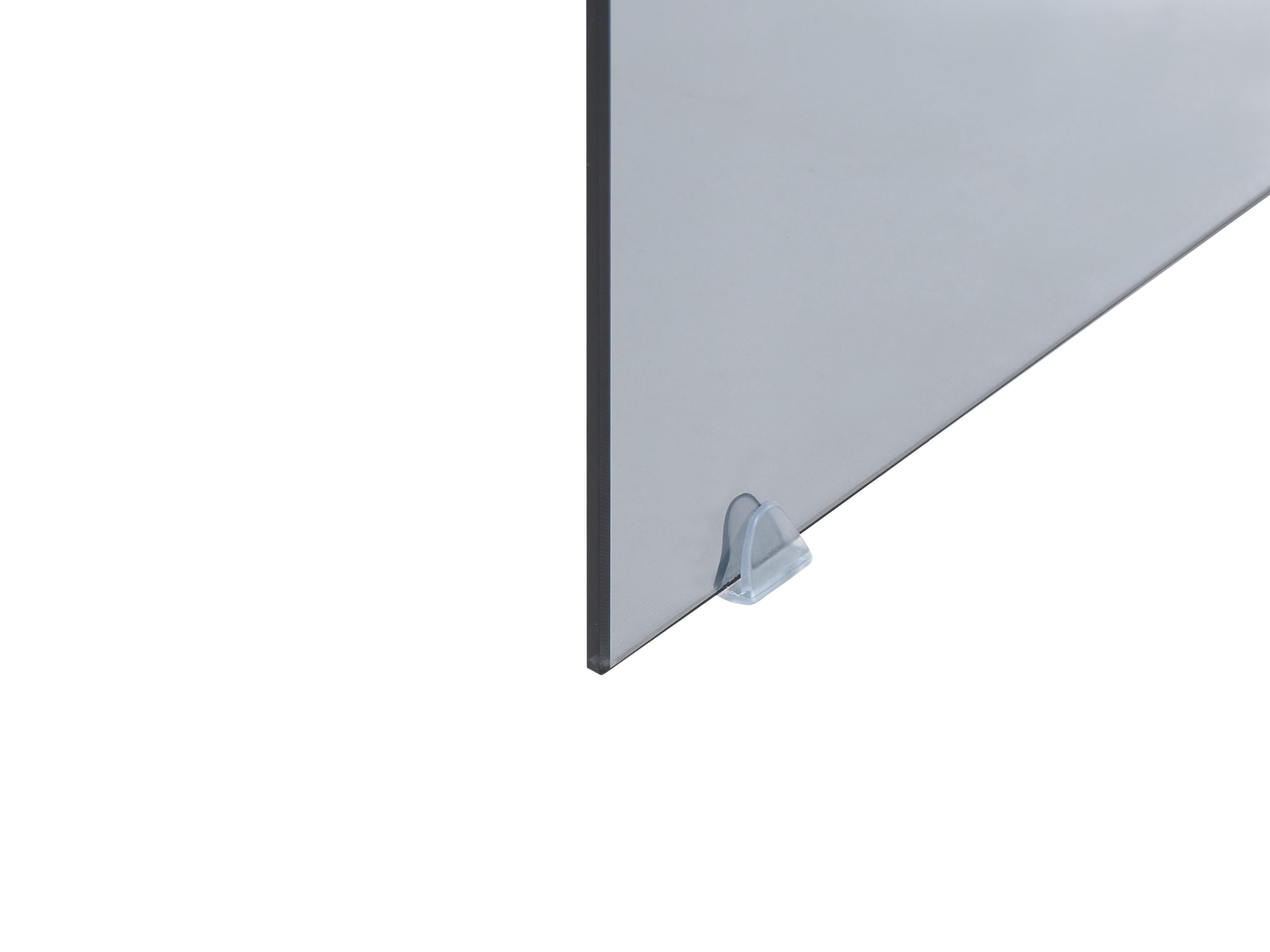 Salontafel KENDALL Veiligheidsglas Zwart