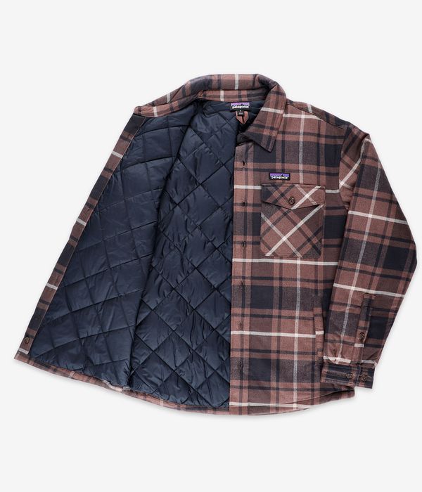 Patagonia LW Insulated Fjord Flannel Jacke (outdoor molasses brown)