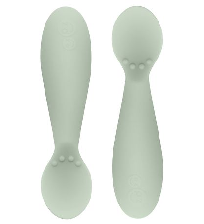 EzPz Tiny Spoon - 2er-Pack - Mattgrün