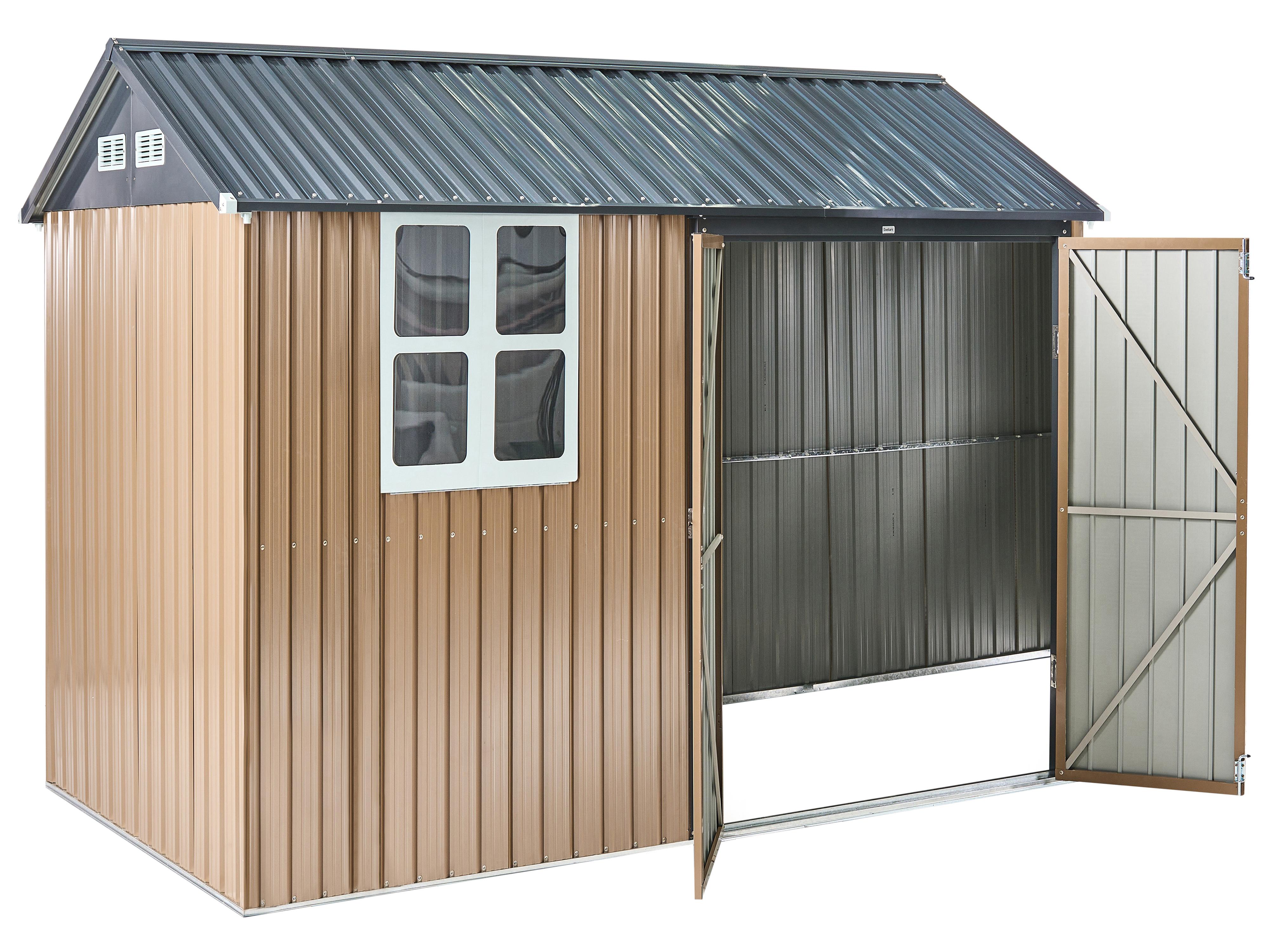 Tuinschuurtje NOCCIANO 313 cm 220 cm Bruin