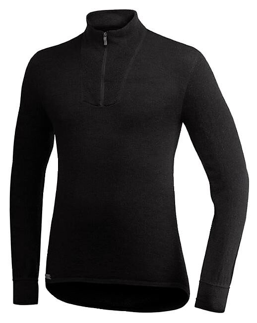 WOOLPOWER - 400 TURTLE NECK M T-SHIRT ML ZIP