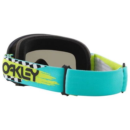 Masque cross Oakley O Frame MX TEAL CHECKS 2025 - Noir / Gris