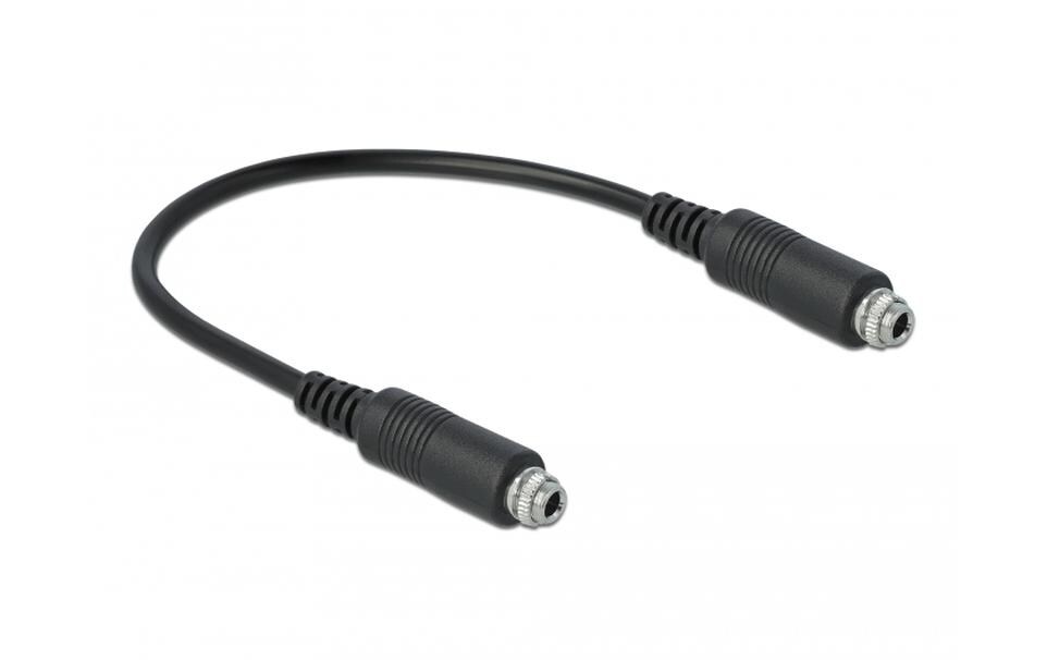 Audio-Kabel 3.5 mm Klinke - 3.5 mm Klinke 0.25 mDelock Kabel Audio Klinke 3.5 mm Buchse zum Einbau > Audio Klinke 3.5 mm Buchse zum Einbau 3 Pin 25 cm
