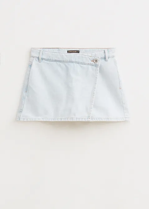 Denim skort blauw (BLW.L)