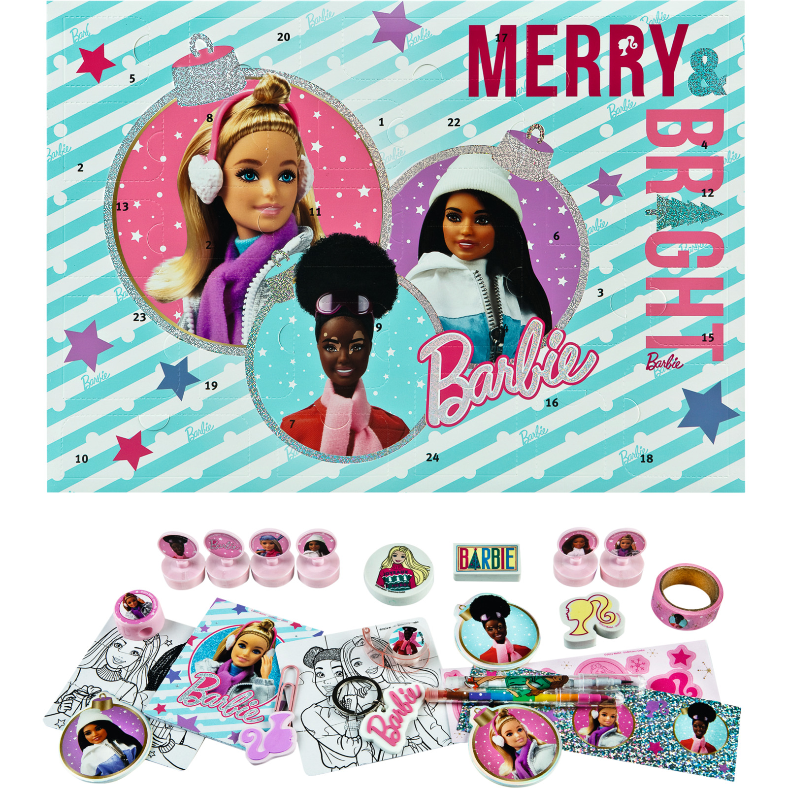 Adventskalender Barbie Merry Bright