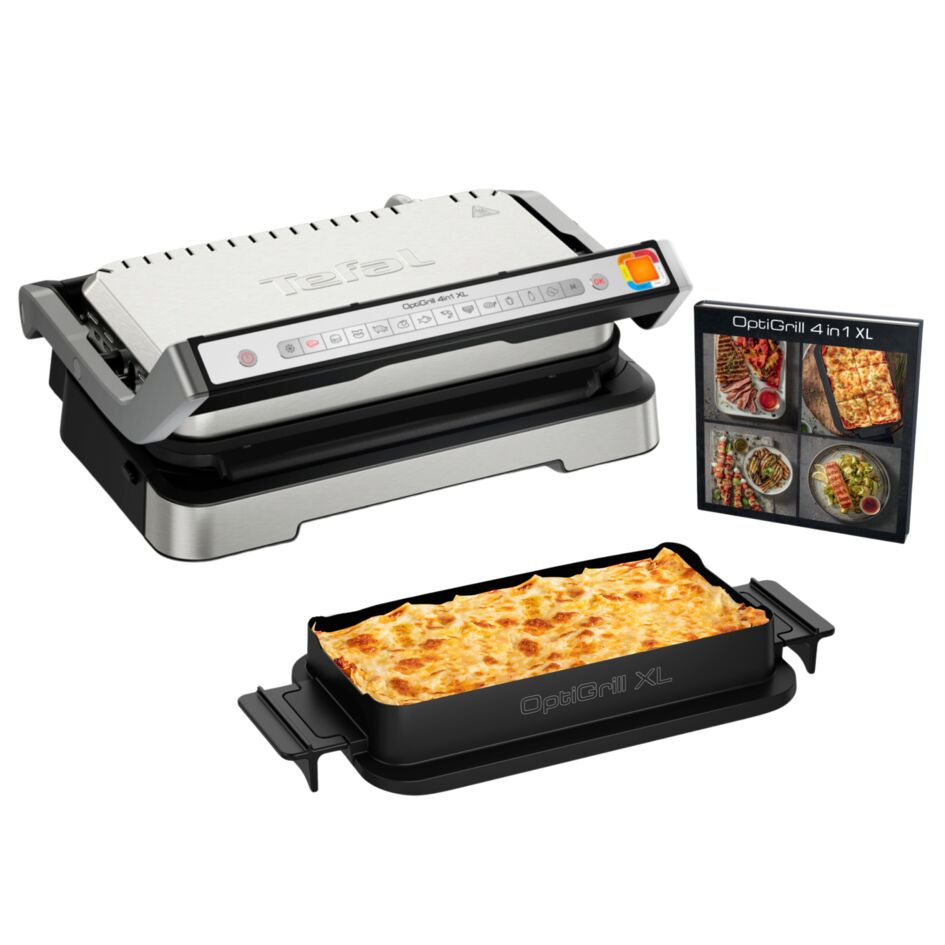 OptiGrill 4in1 XL GC784D Slimme contactgrill met bbq-functie - 12 automatische programma's