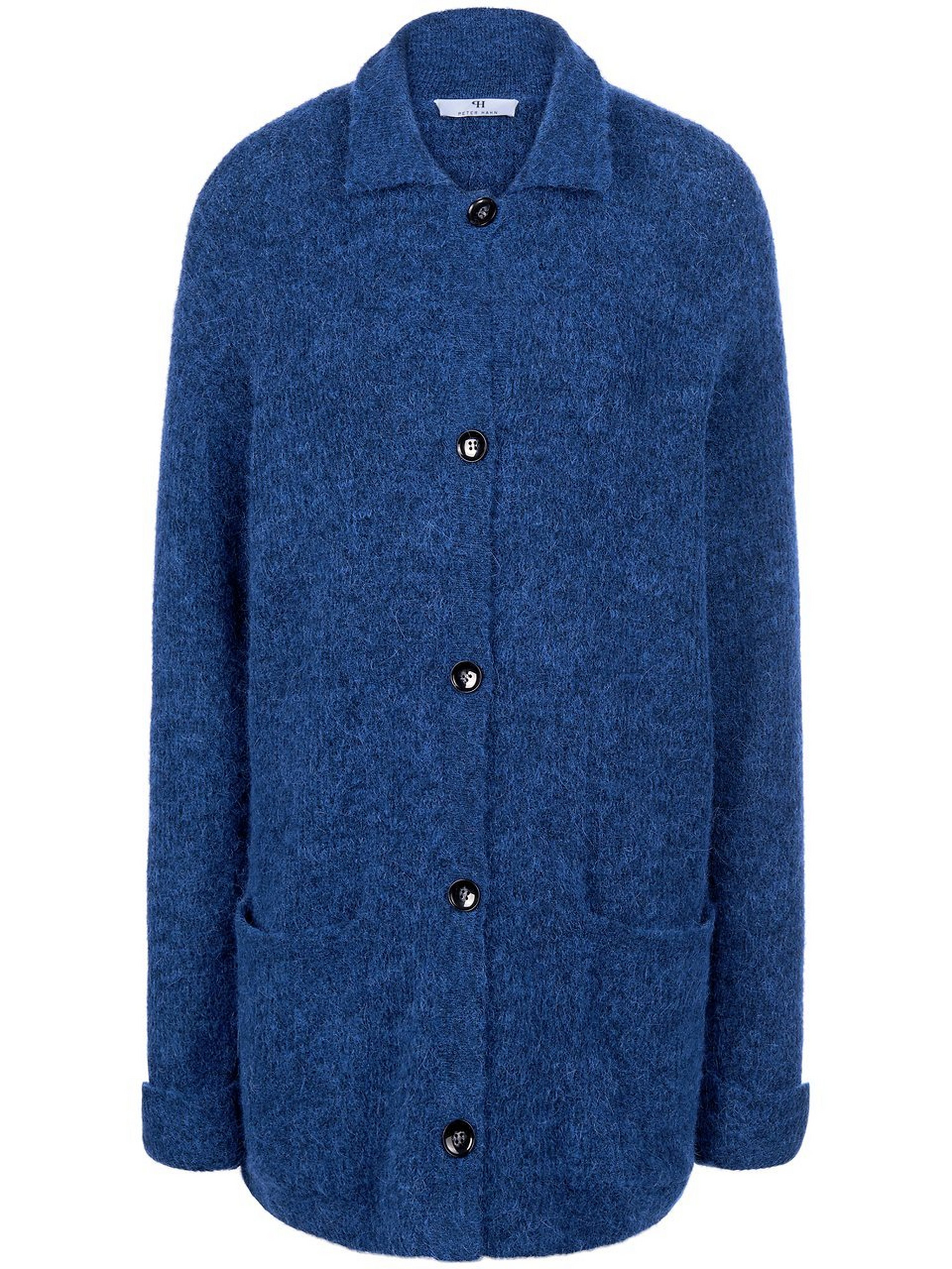 Strickjacke mit überschnittener Schulter