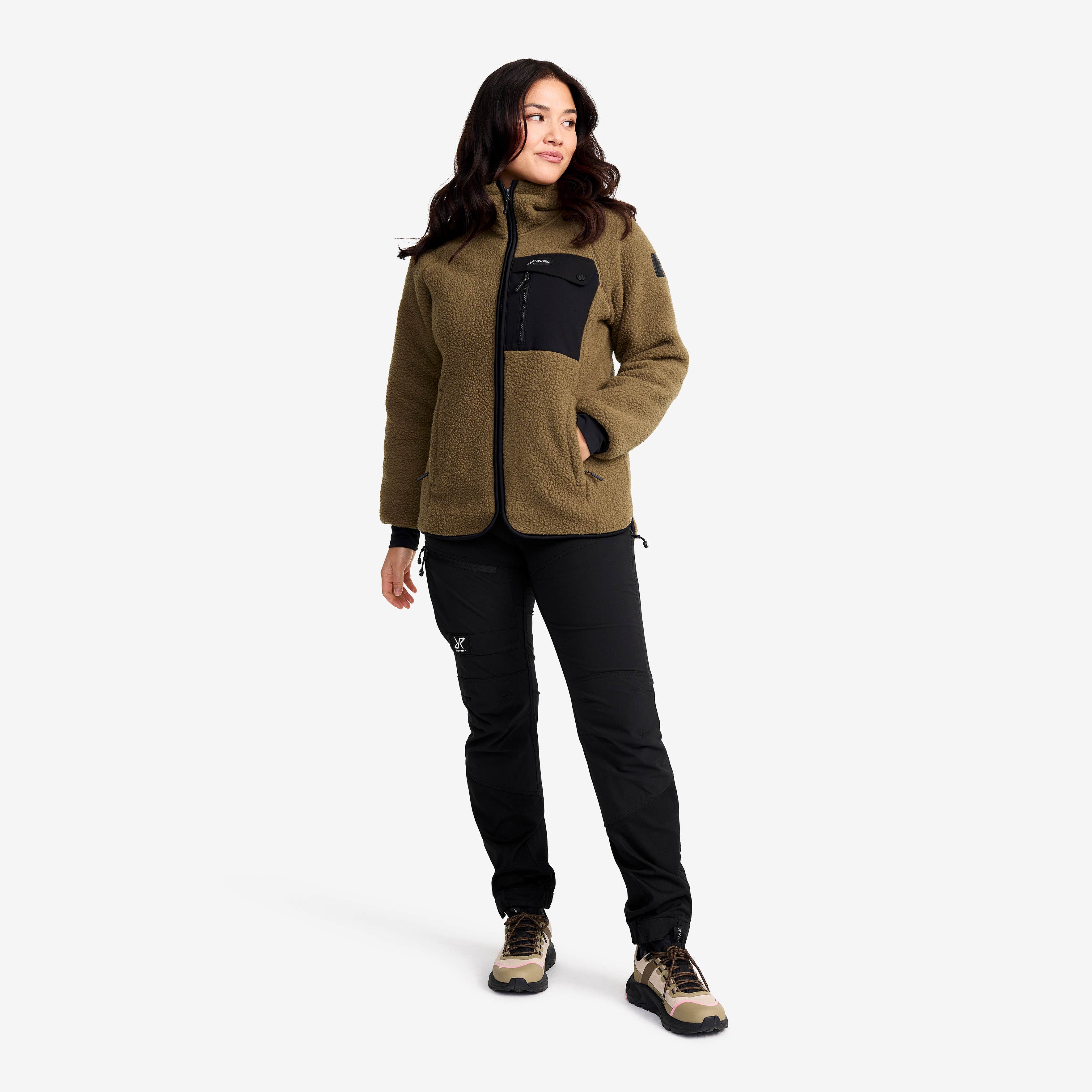 Sherpa Hoodie Dame Cub
