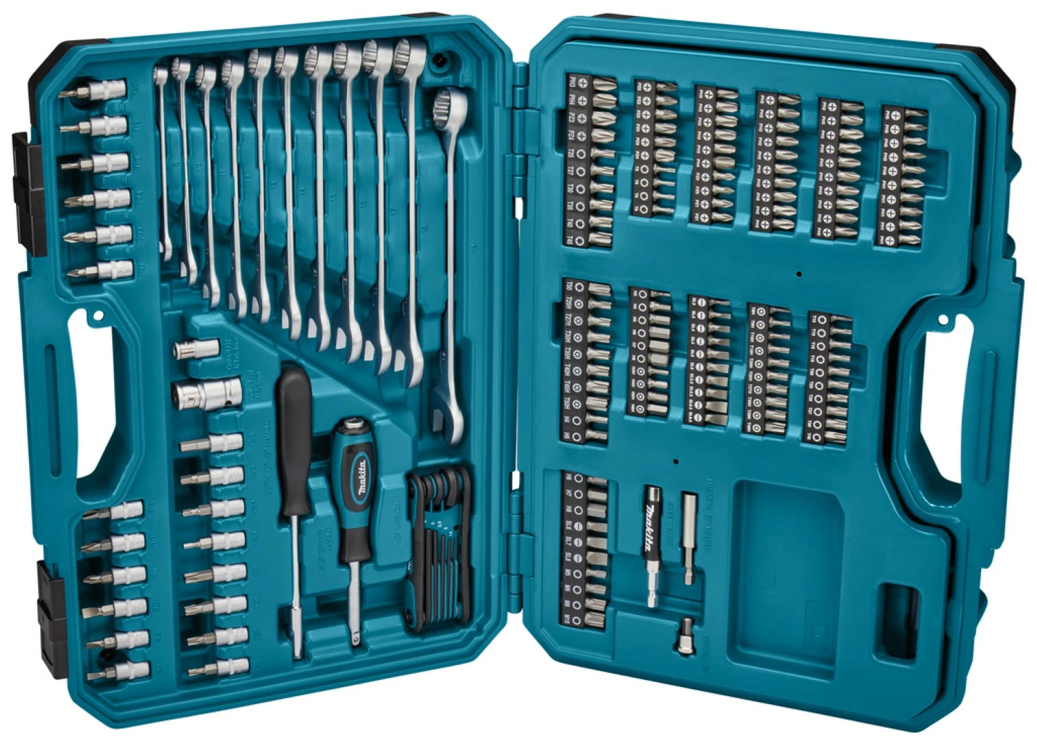 Makita E-10883 Gereedschapset in koffer - 221-delig