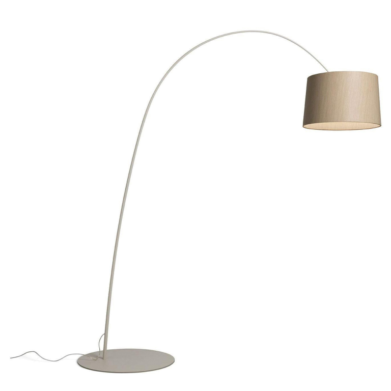 Foscarini Twiggy Wood booglamp LED Greige/Oak