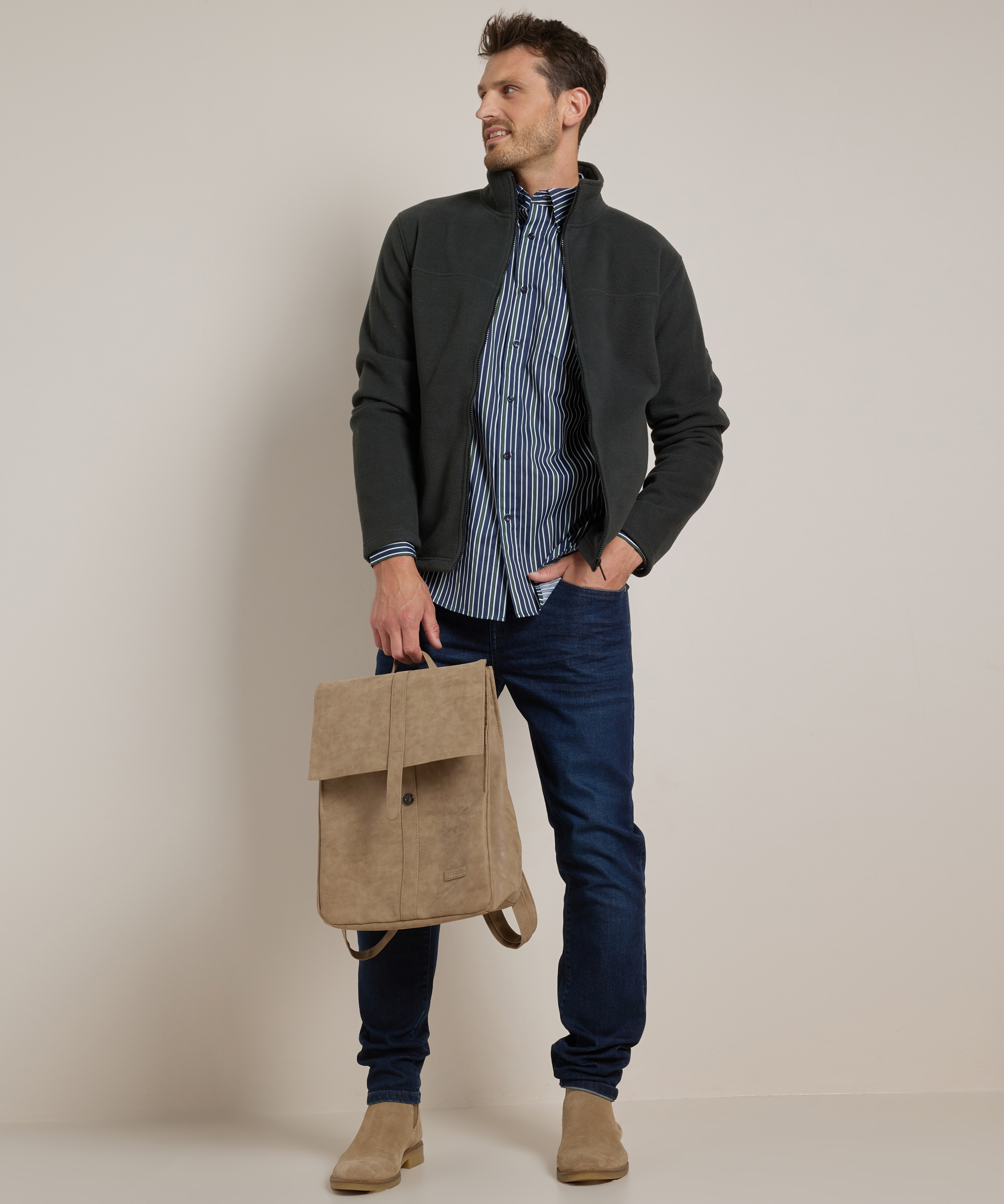 basic fleece vest