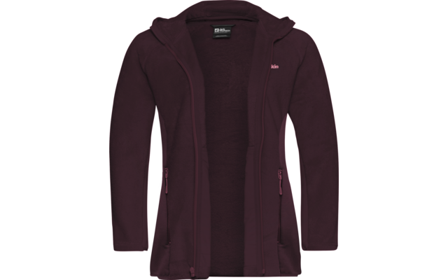 Jack Wolfskin Rotwand Hooded Damen Fleecejacke mit Kapuze