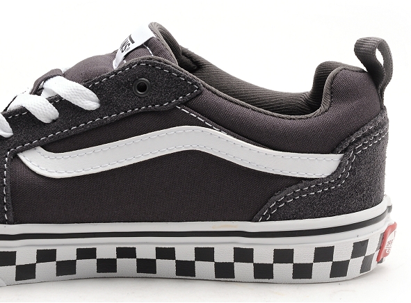 Vans basses enfant yt filmore checker s gris