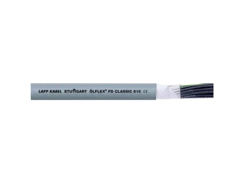 LAPP 26120/100 Slæbekædekabel ÖLFLEX® FD CLASSIC 810 3 G 0.75 mm² Grå 100 m
