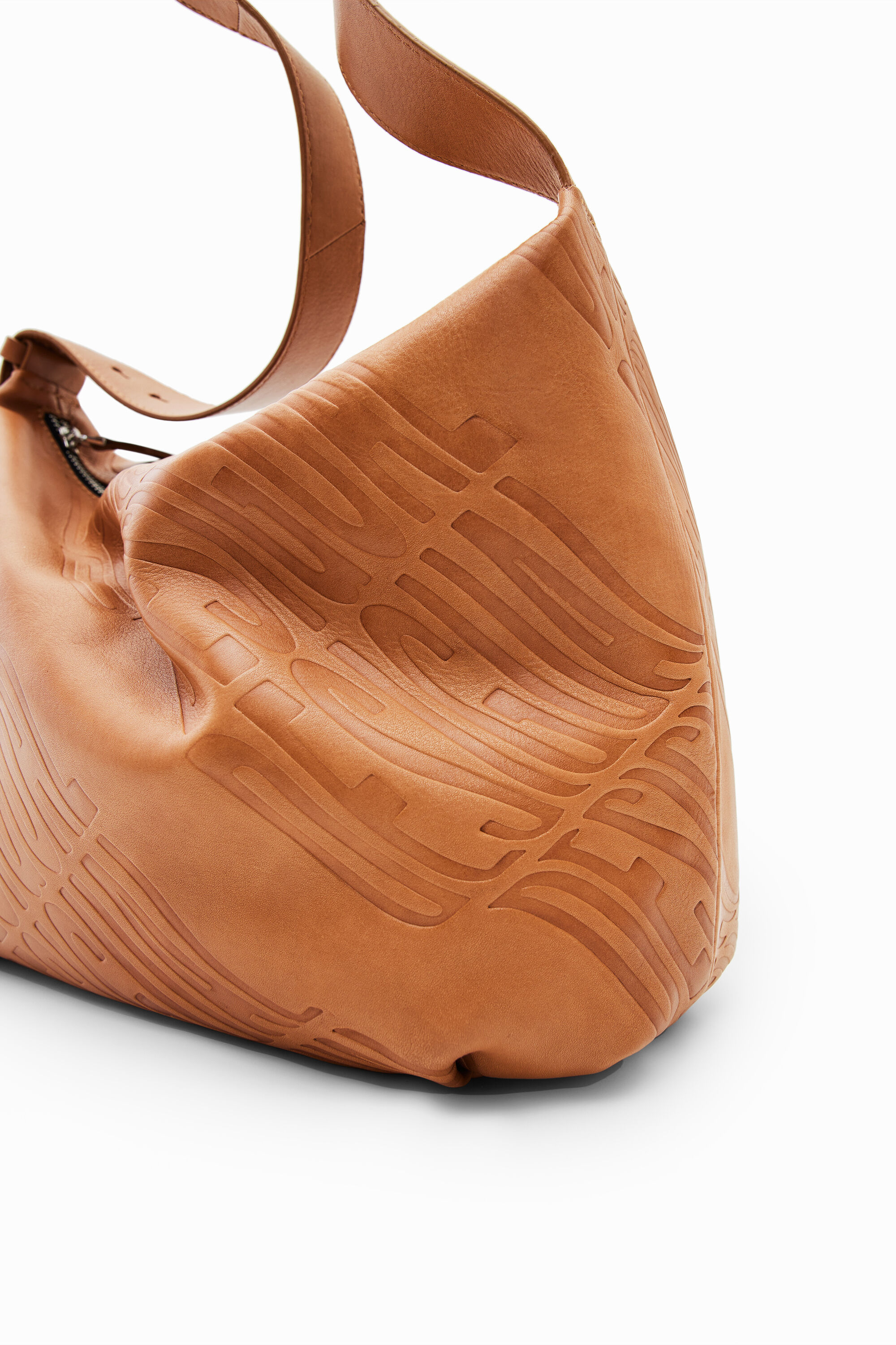 Grand sac cuir logos