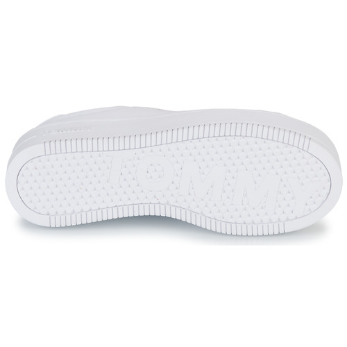 Tommy Jeans - TOMMY JEANS FLATFORM ESSENTIAL - Blanc