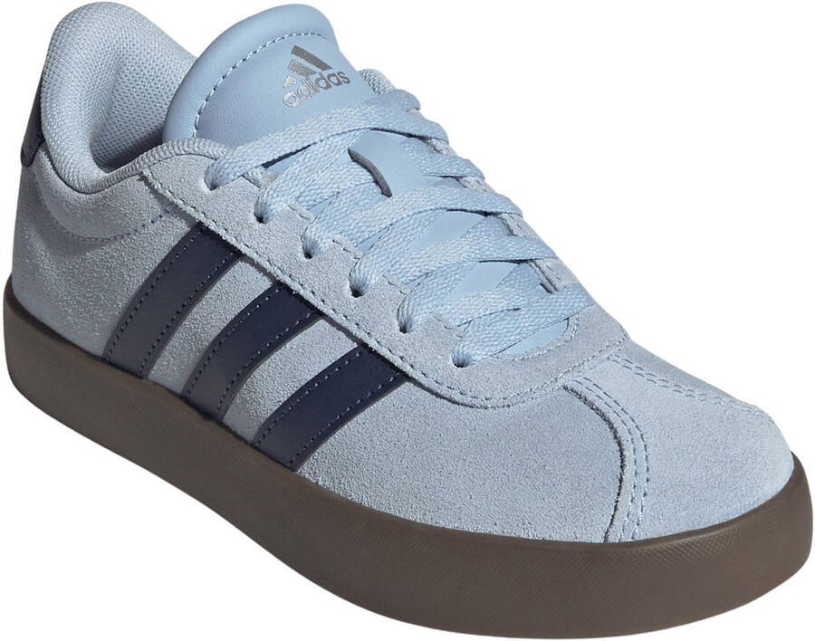 Adidas Sportswear VL Court leren sneakers lichtblauw donkerblauw