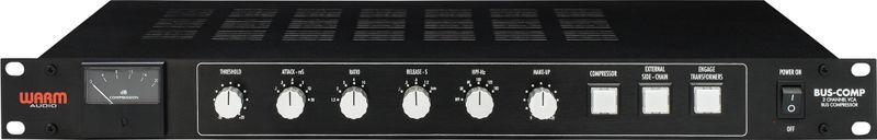 Warm Audio - Bus-Comp - 2-Kanaals VCA Compressor - Studiogebruik