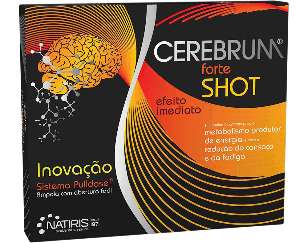 SUPLEMENTO CEREBRUM FORTE SHOT 8 AMPOLAS