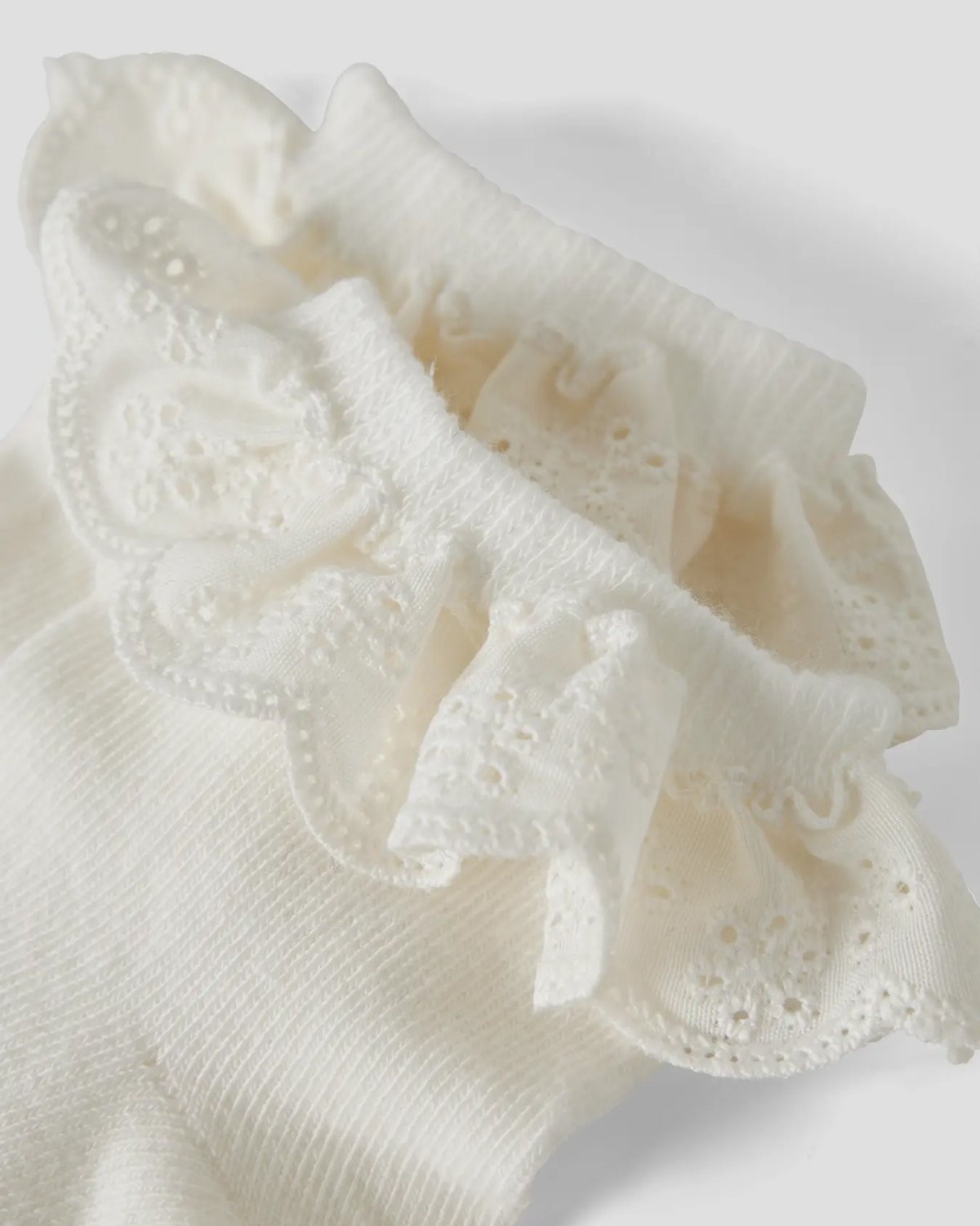 Sokker Barn med Blonder 2pk – Ankelsokker | NMFDERTRUD 2 PACK SOCK LIL