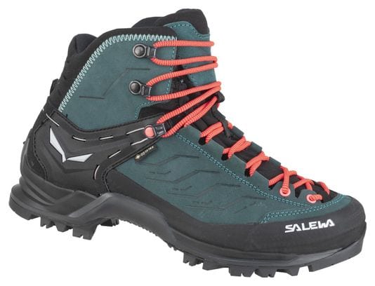 Chaussures de Randonnée Femme Salewa Mountain Trainer Mid Gore-Tex Bleu