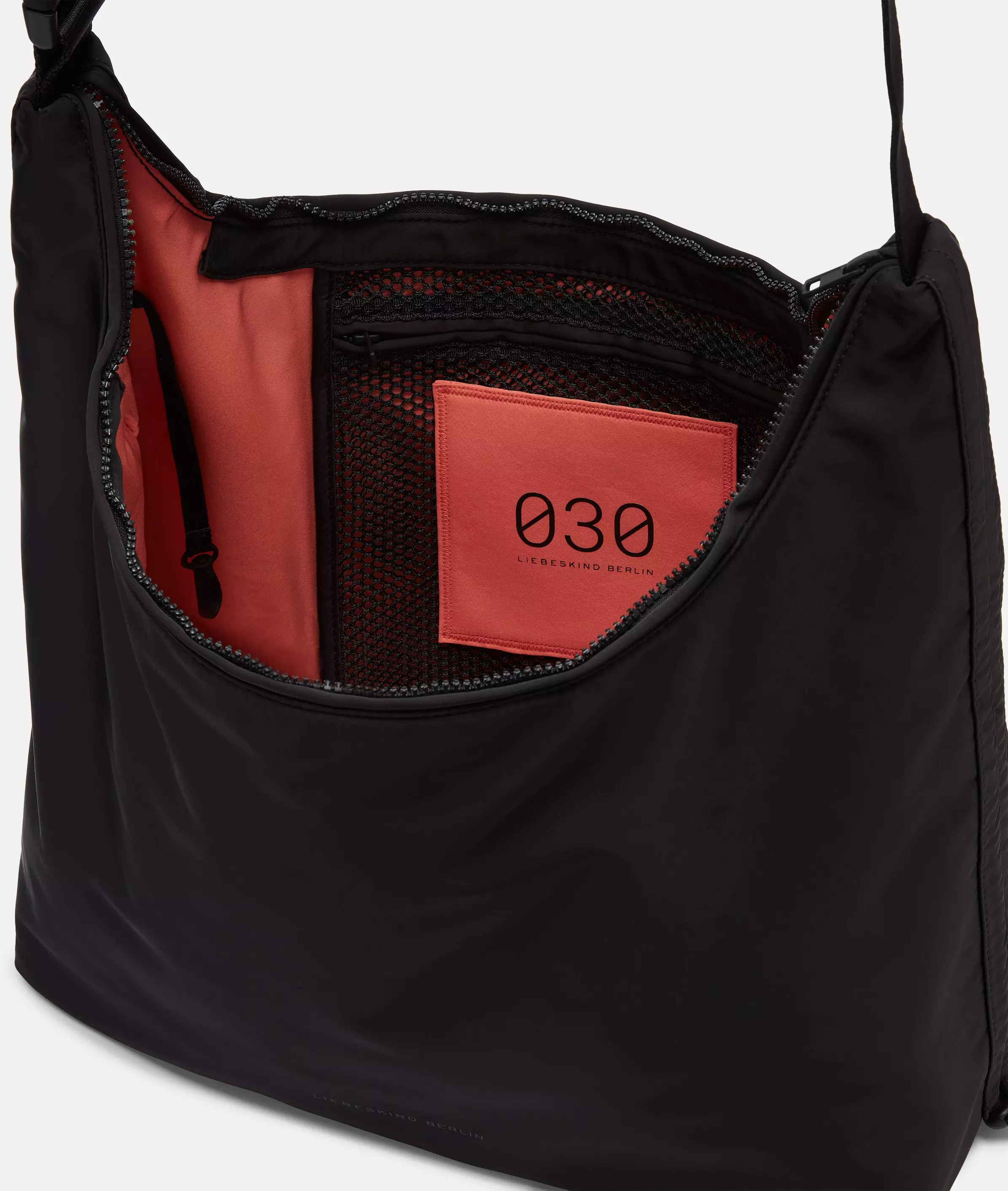 Nylon Hobo L Large nylon hobo bag