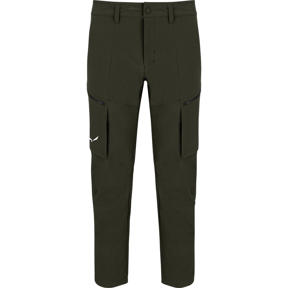 SALEWA Puez DST Cargo Softshellhose Herren dark olive