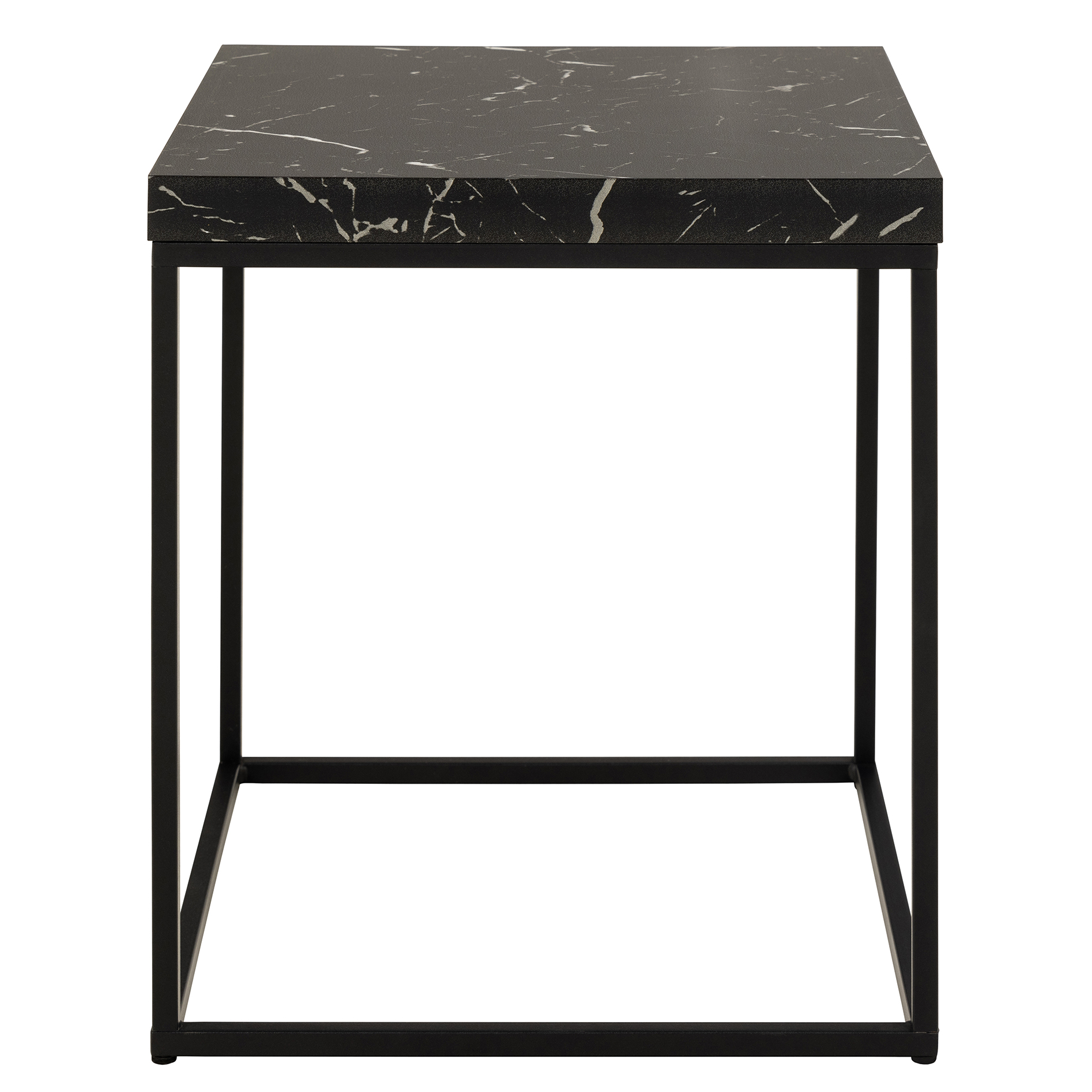 Couchtisch BAROSSA - schwarz- schwarz matt - 40 cm