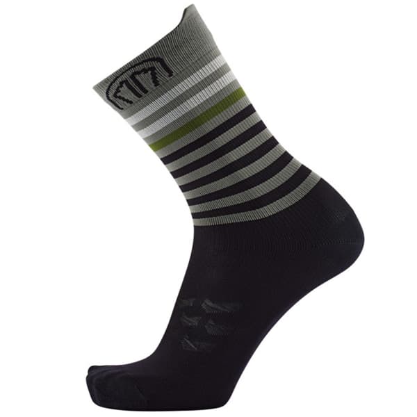 Chaussette running SIDAS RUN ANATOMIC LIGHT CREW NOIR/NOIR FONCÉ